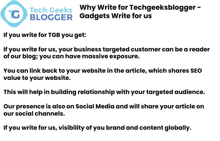 Why write for techgreekbloggers - Write for us 