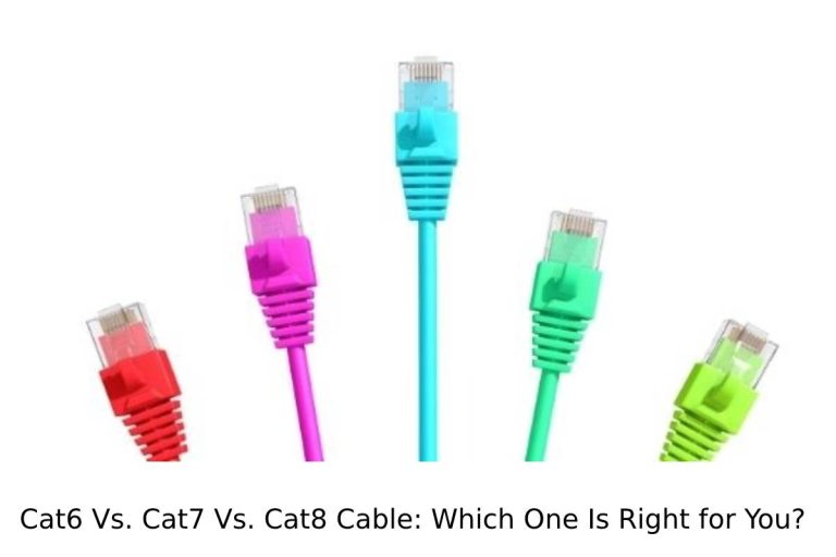 Cat6 Vs. Cat7 Vs. Cat8 Cable: Which One Is Right?