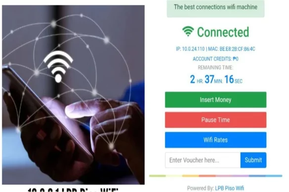 LPB Piso Wifi 10.0.0.1 Login - 192.168.1.1