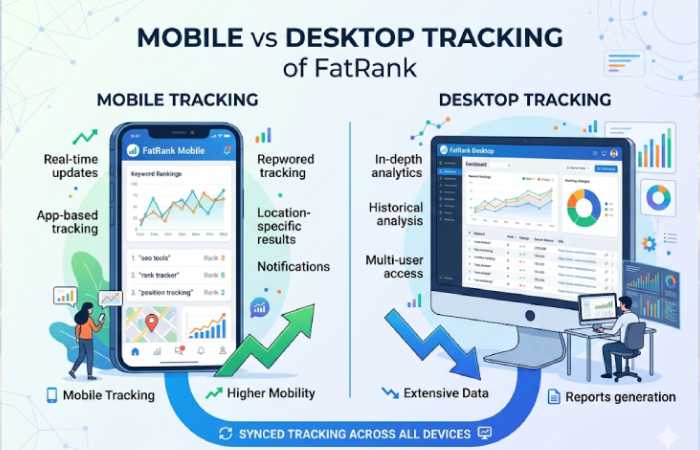 mobile vs desktop tracking