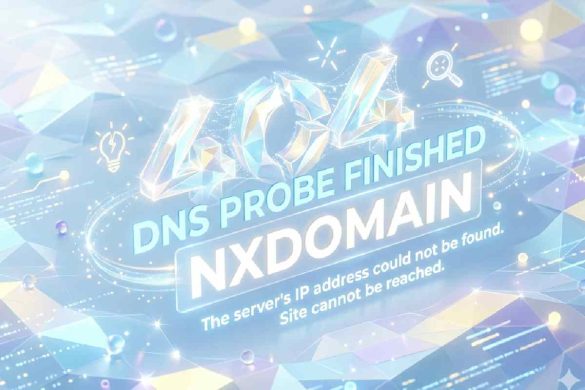 dns_probe_finished_nxdomain