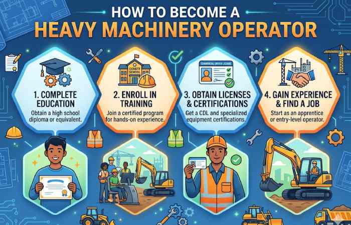 how to become a heavy machinery operator 