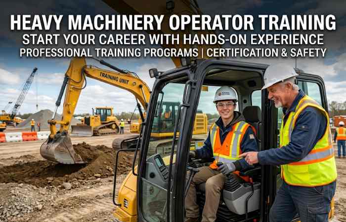 introduction of heavy machinery operator training