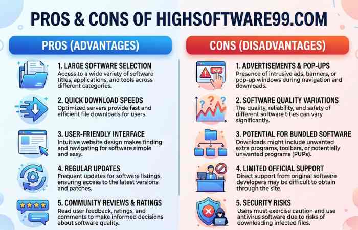 pros and cons of highsoftware99.com